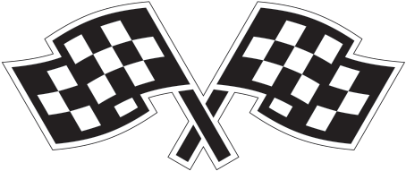 Crossed Checkered Flags Icon