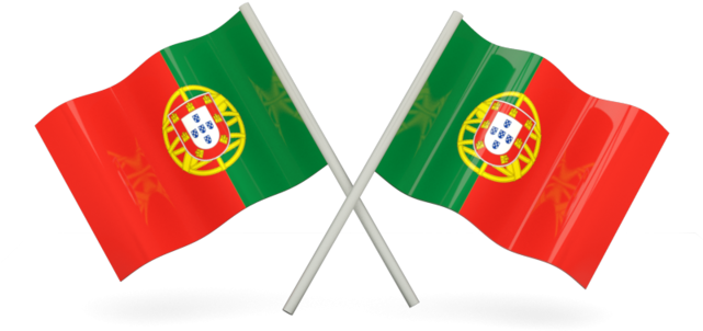 Crossed Portuguese Flags