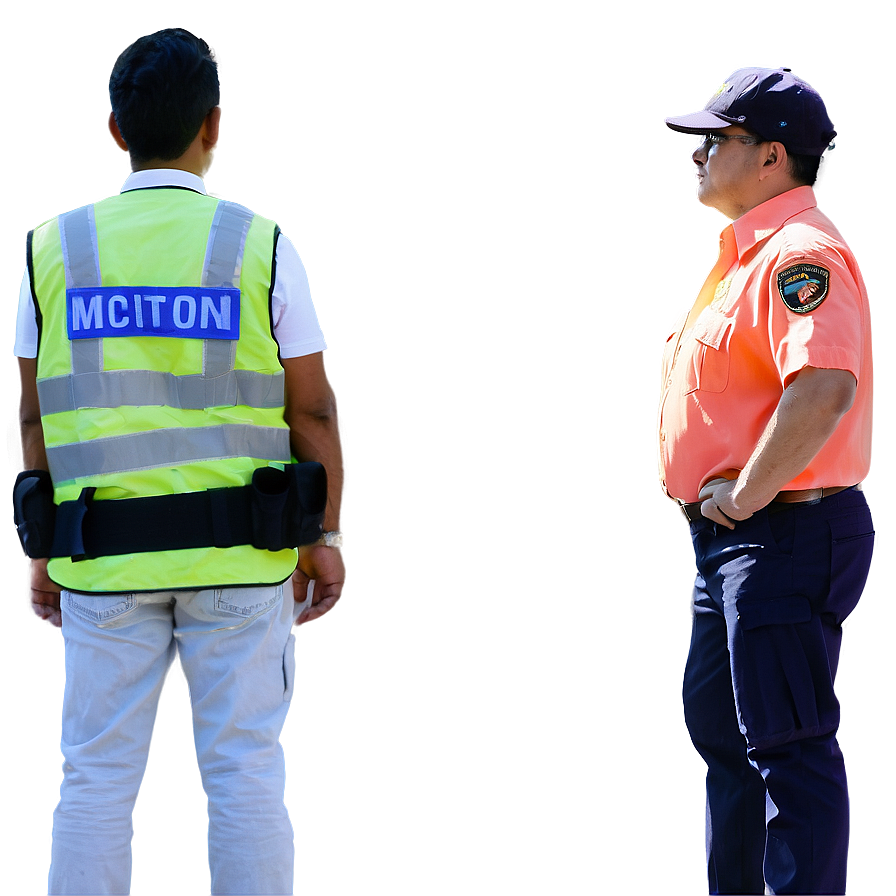 Crowd Control Guard Png 44