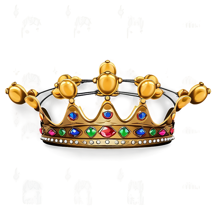 Crown In Flat Style Png 04302024