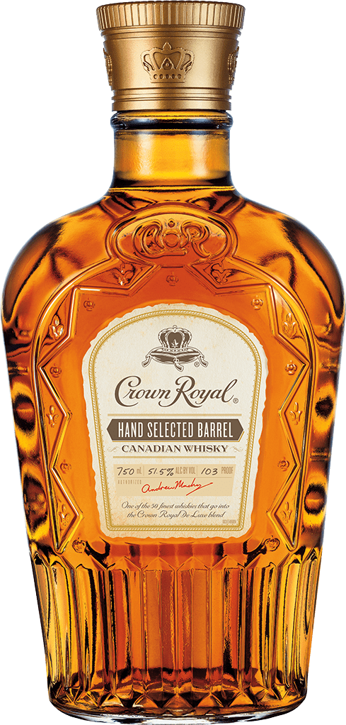 Crown Royal Hand Selected Barrel Whisky Bottle