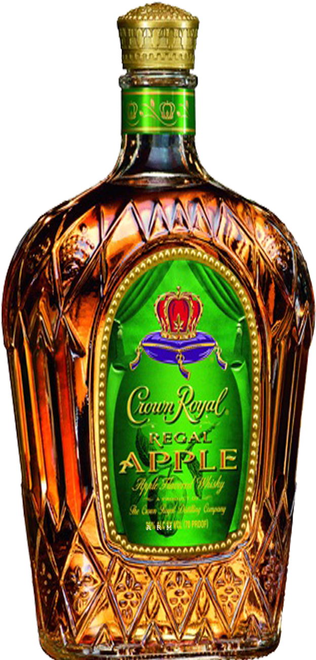 Crown Royal Regal Apple Whisky Bottle