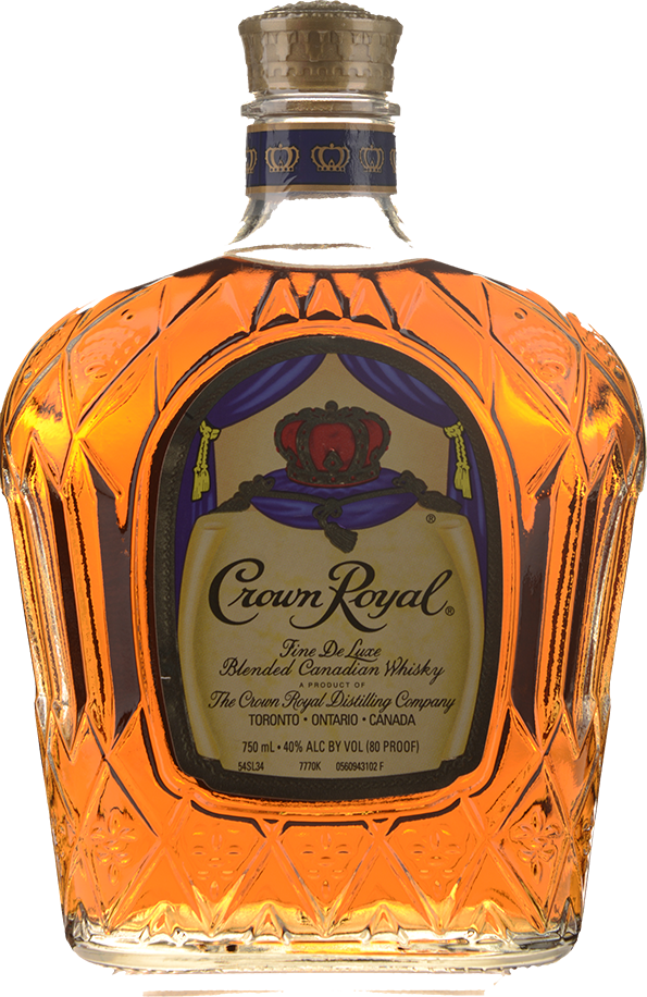 Crown Royal Whisky Bottle