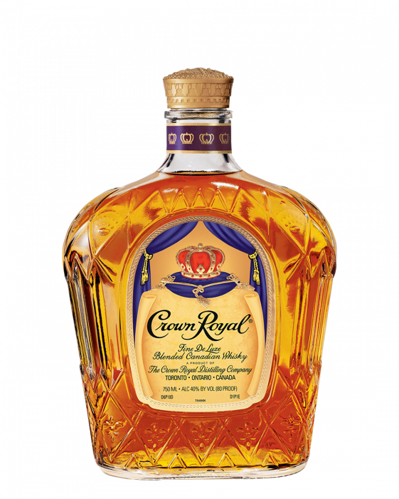 Crown Royal Whisky Bottle