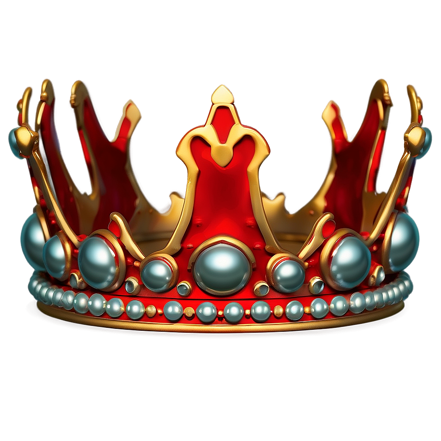 Crown With Pearls Png Frb27