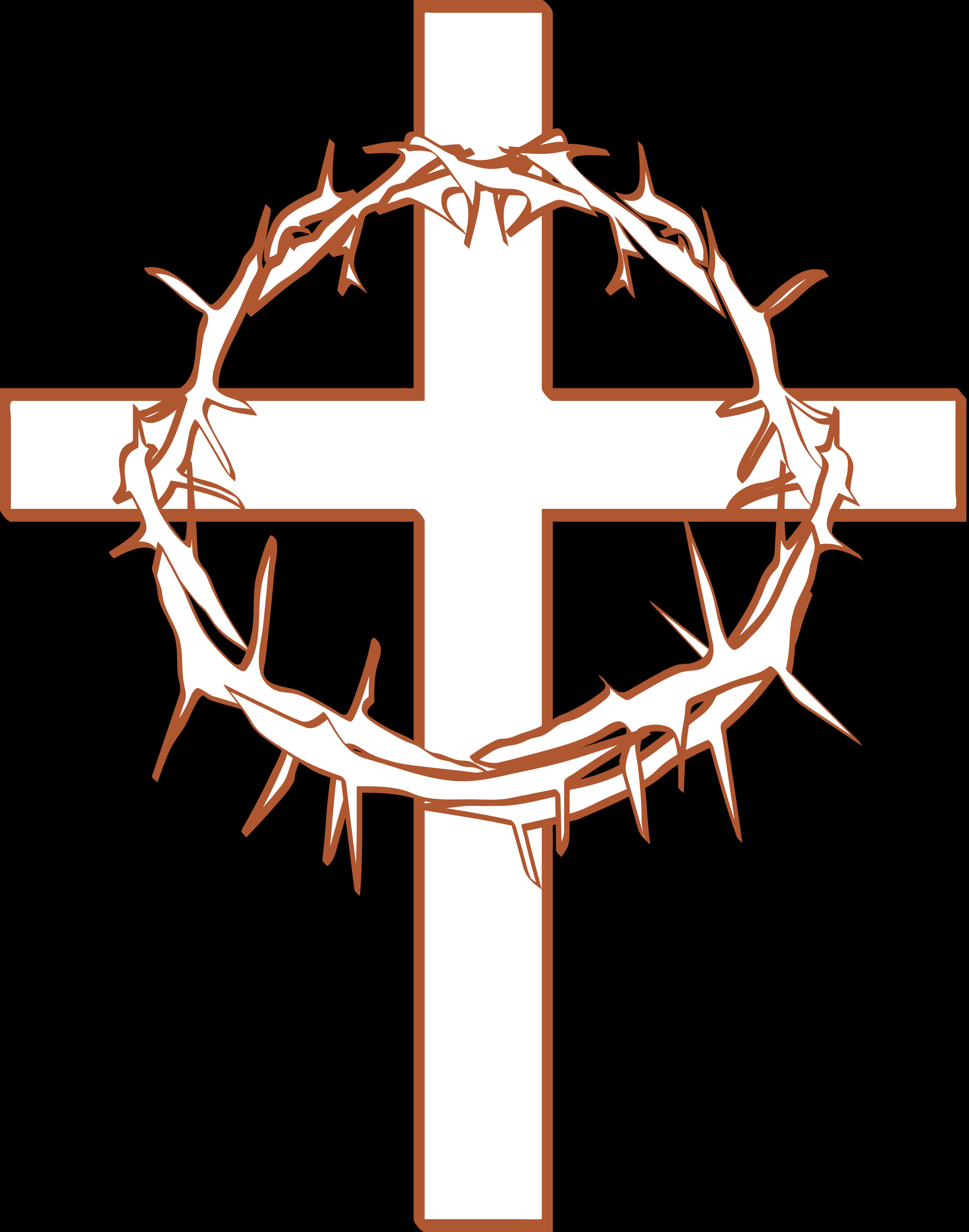 Crownof Thornson Christian Cross