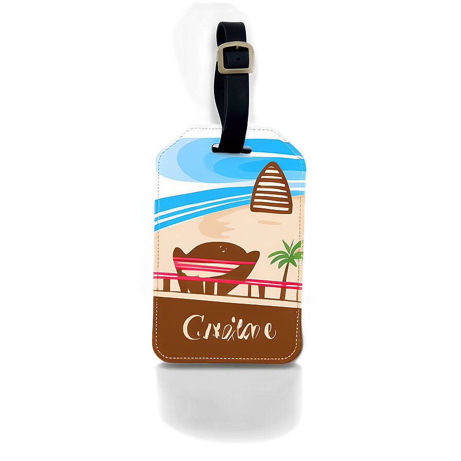 Cruise Luggage Tag Png 26