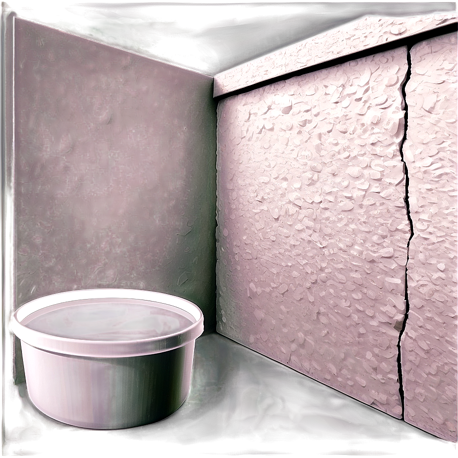 Crumbled Wall Paint Png 37