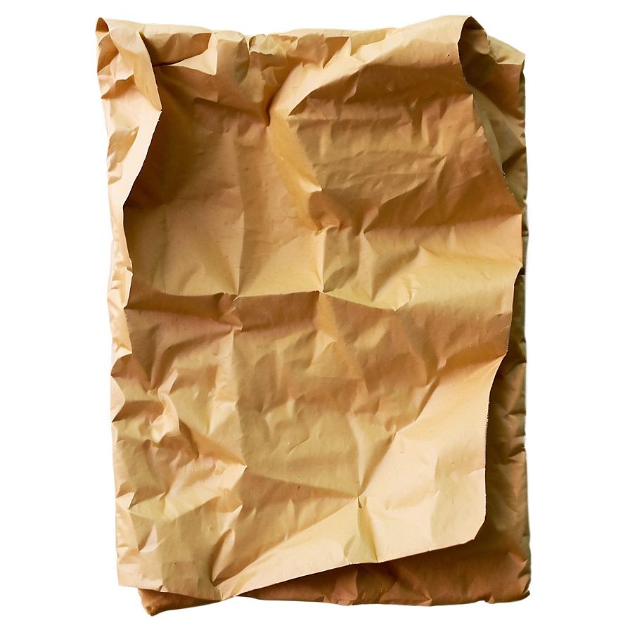 Crumpled Old Paper Png Rvr