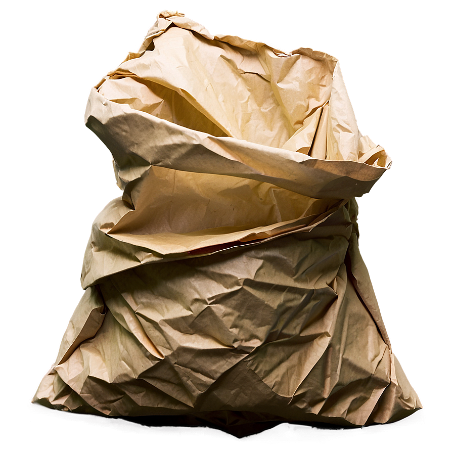 Crumpled Paper Trash Png 05232024