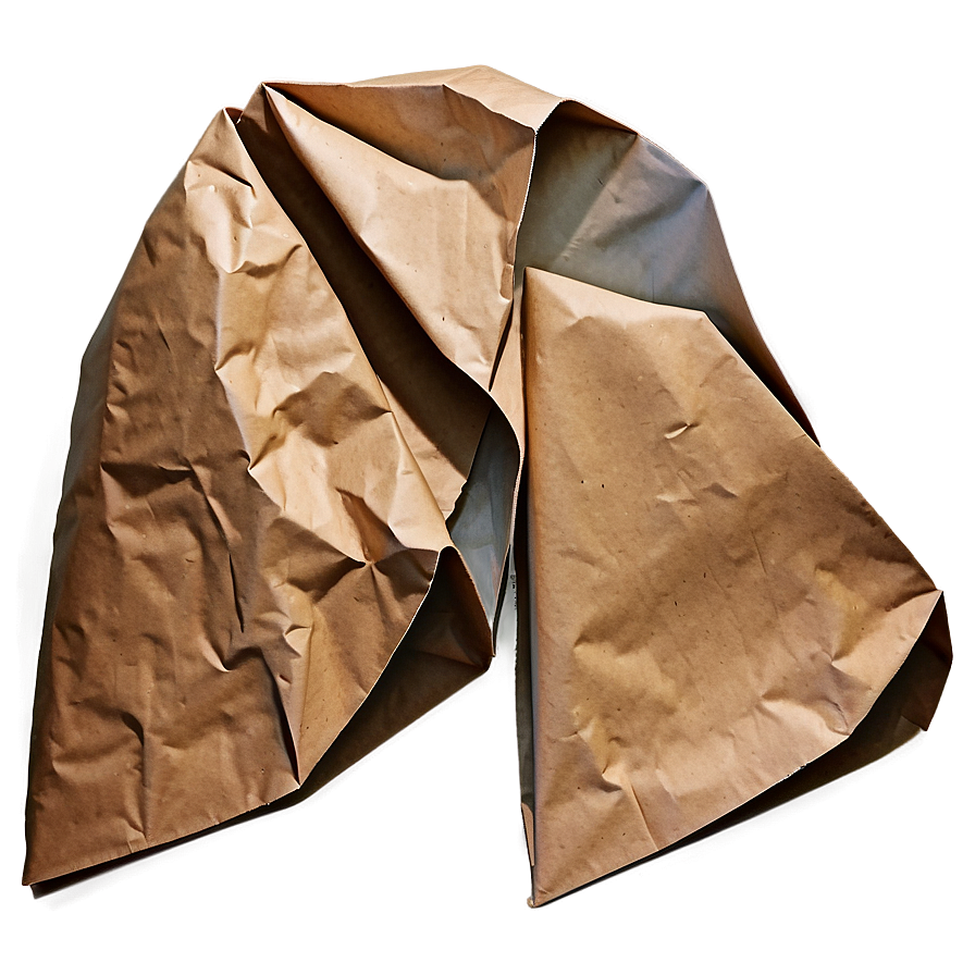 Crumpled Paper With Fold Marks Png Imm92