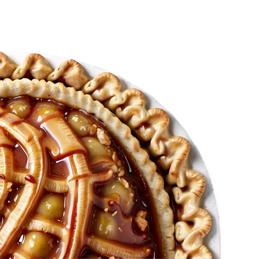 Crunchy Caramel Apple Pie Png 73