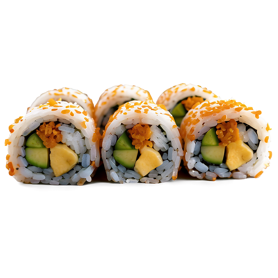 Crunchy Sushi Roll Png Vjb