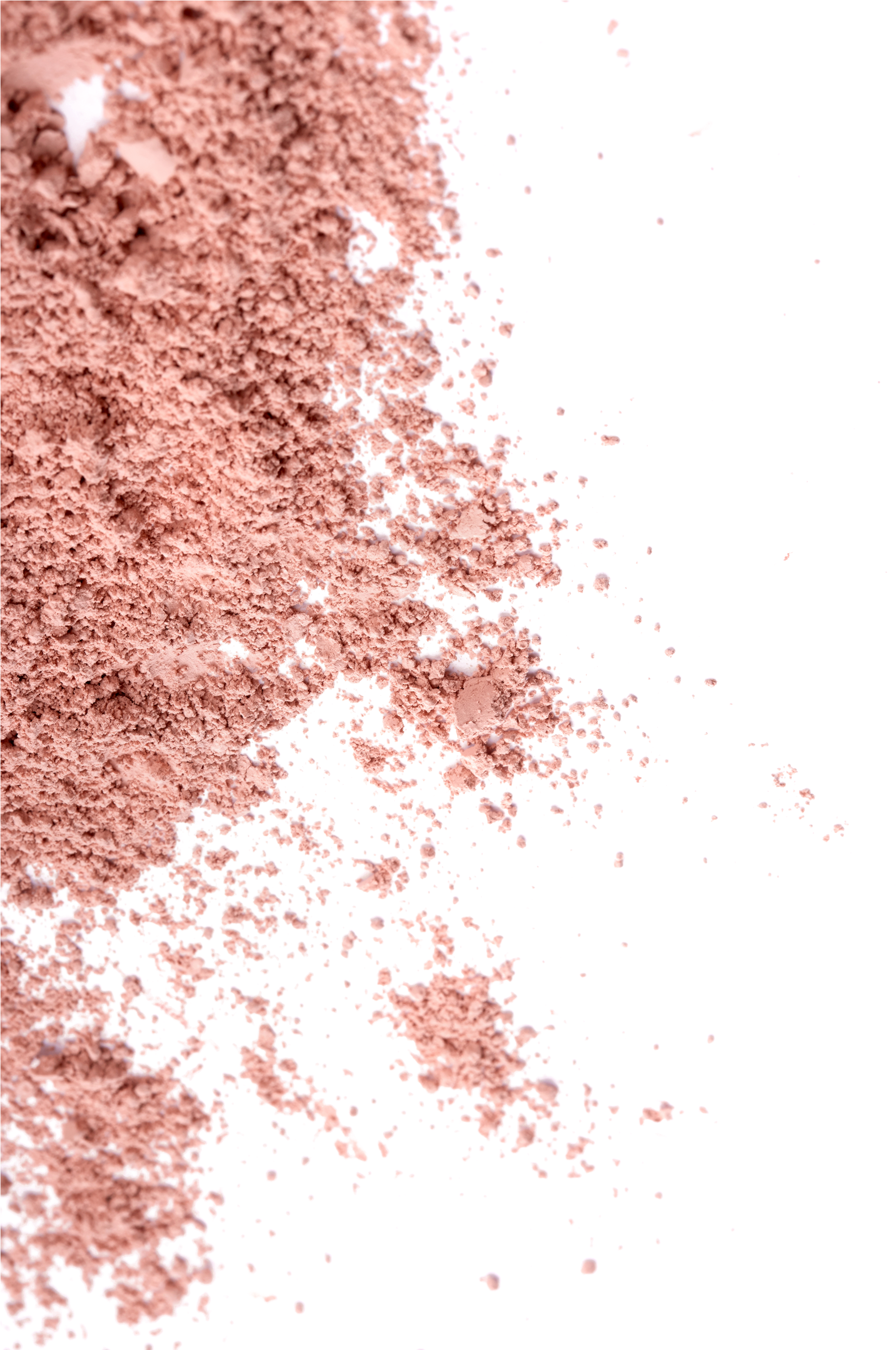 Crushed Powder Makeup Texture