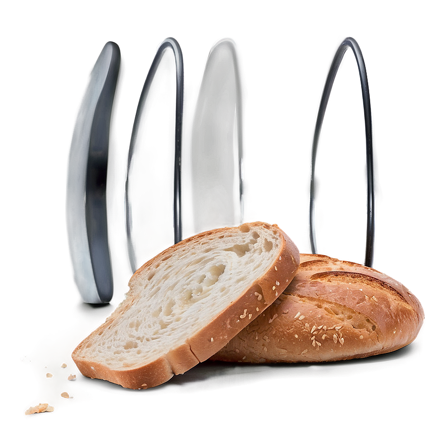 Crusty Bread Slice Png Yra