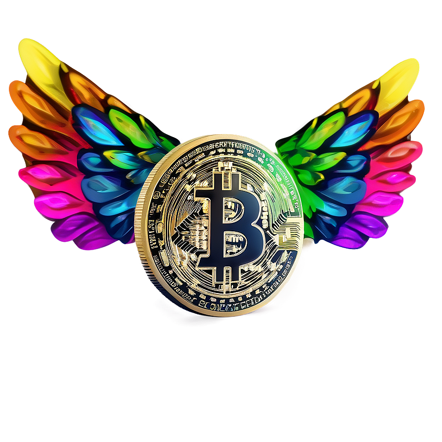 Crypto Coin With Wings Png 50