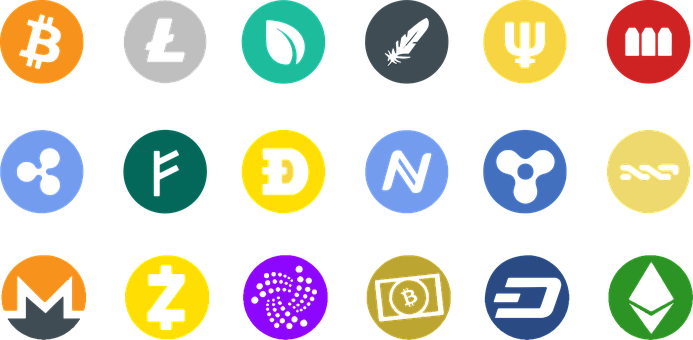 Cryptocurrency Icons Collection