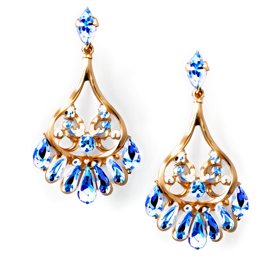 Crystal Chandelier Earring Png Lbx