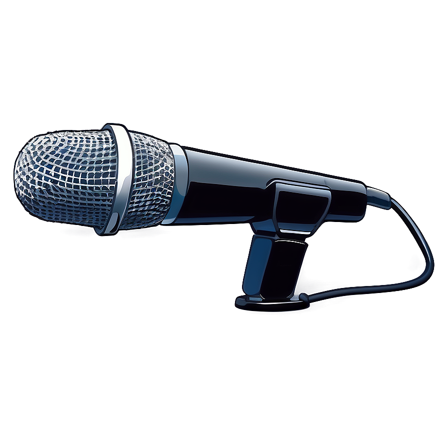 Crystal Clear Podcast Microphone Png 53