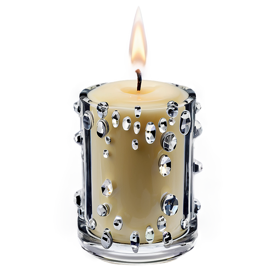 Crystal Encased Candle Png Wfv15