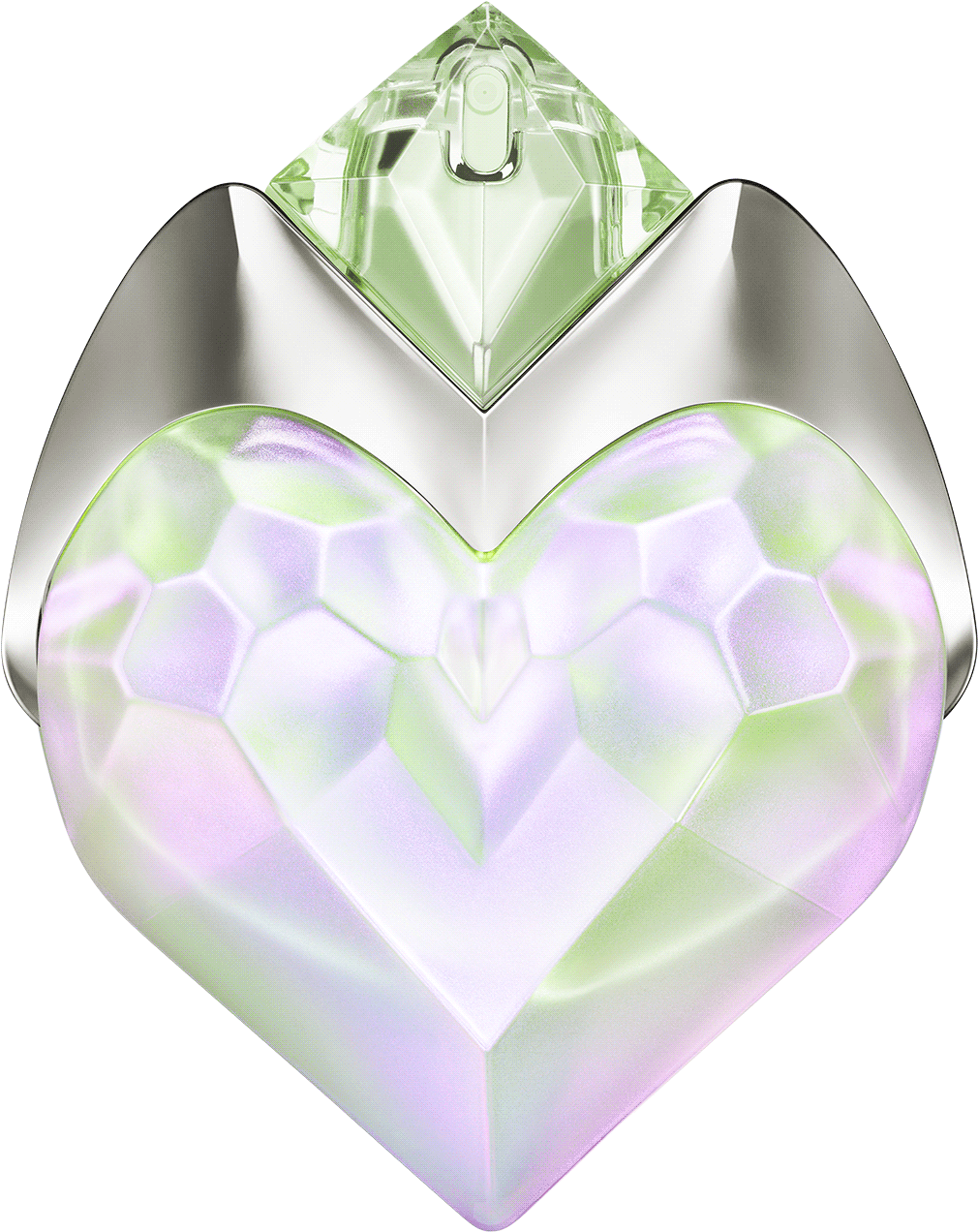 Crystal Heart Perfume Bottle