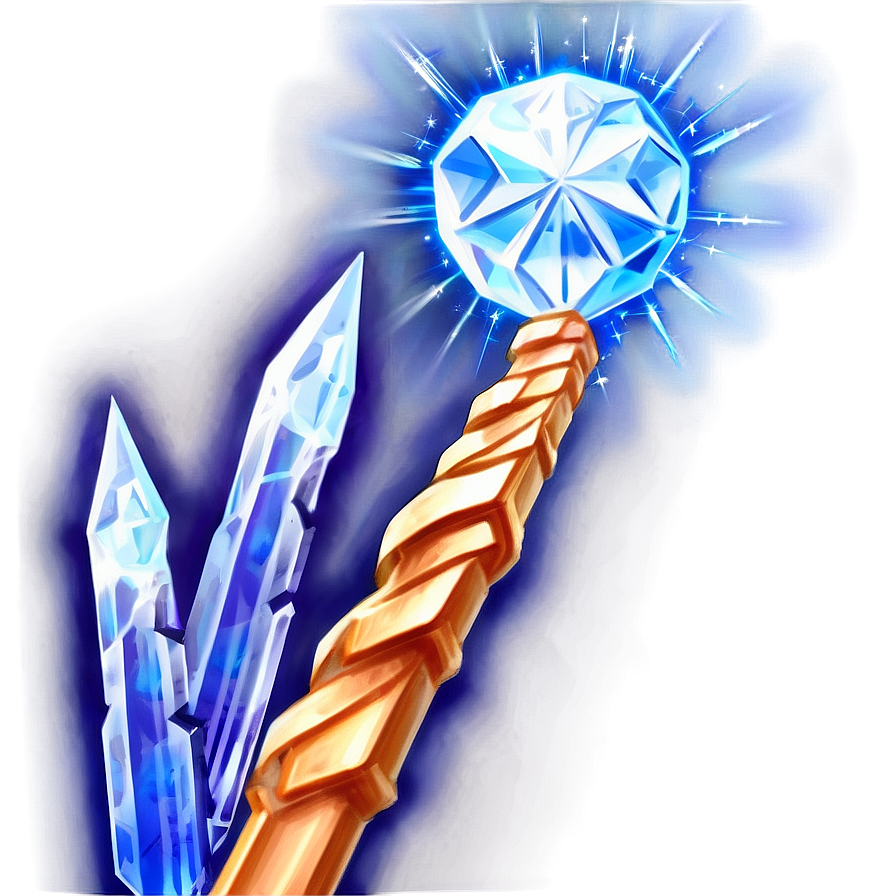 Crystal Magic Wand Png 69