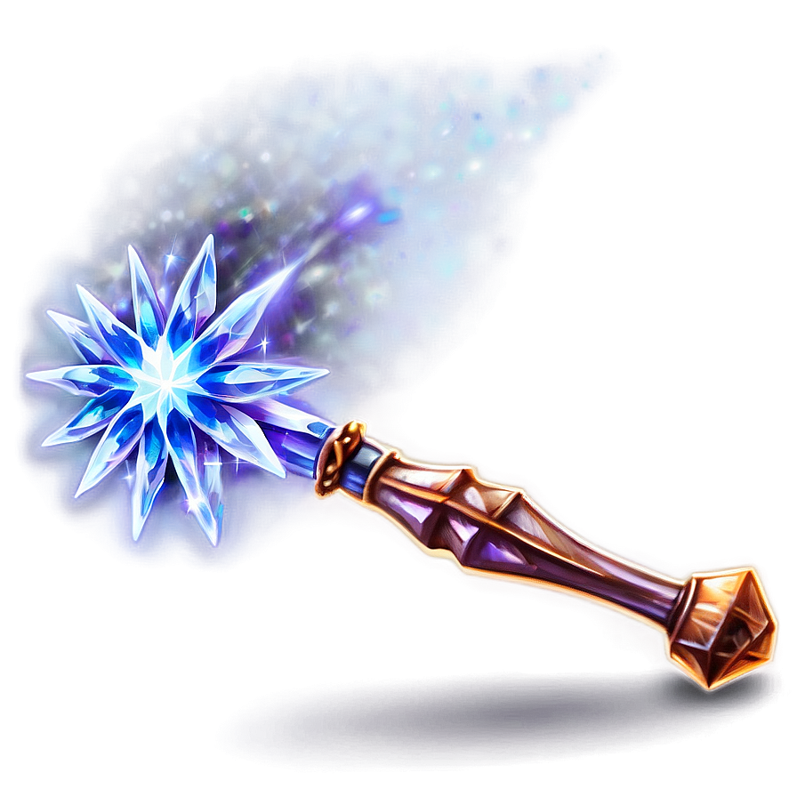 Crystal Magic Wand Png Peh9