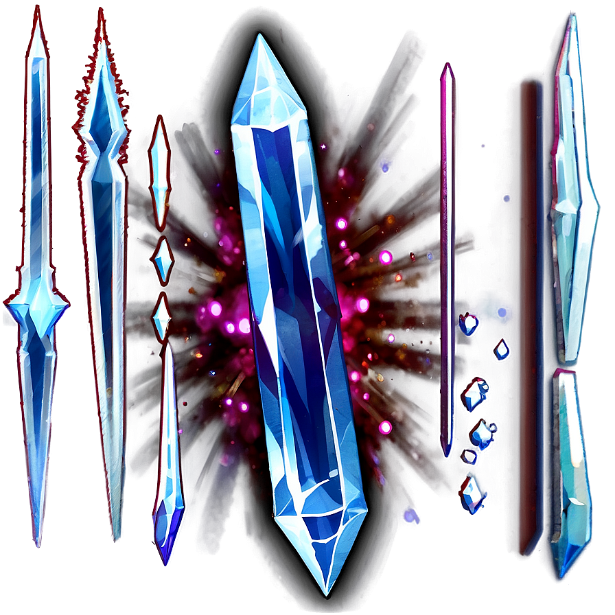 Crystal Shard Explosion Png Vmn