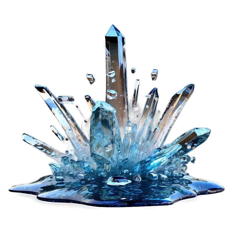 Crystal Splash Effect Png Wil