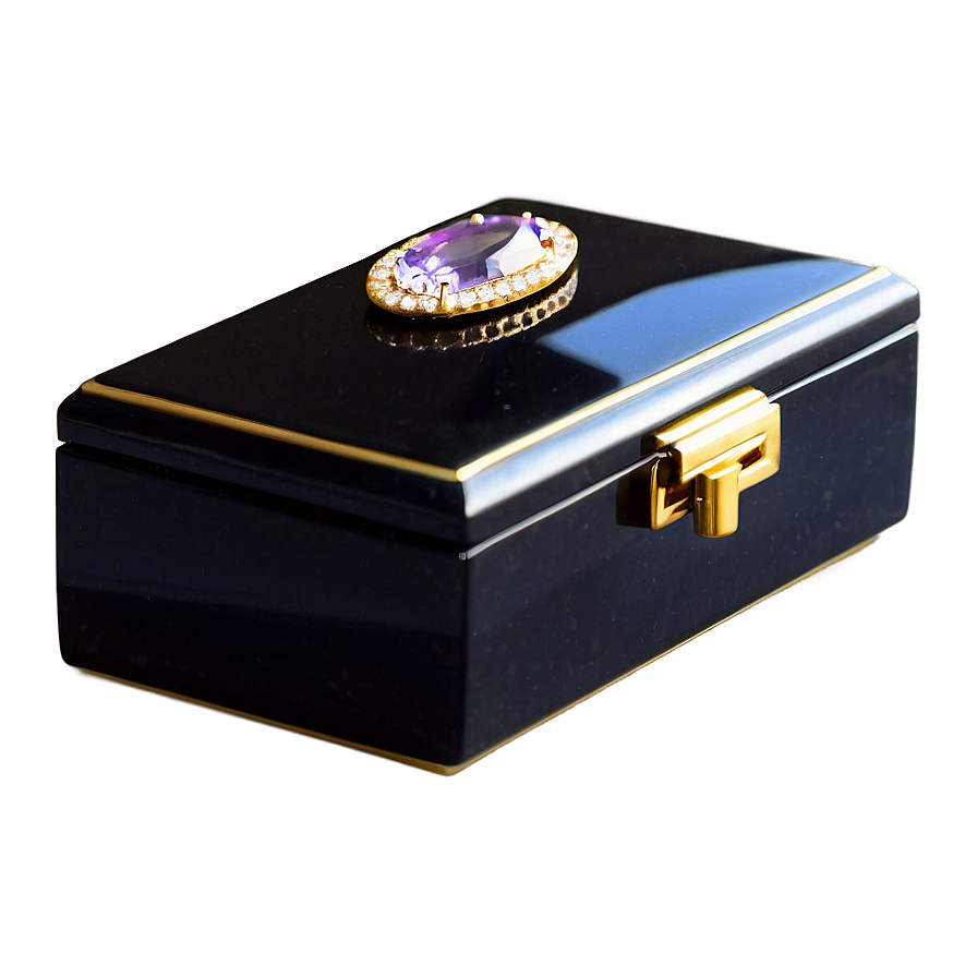 Crystal Studded Jewelry Box Png Sif