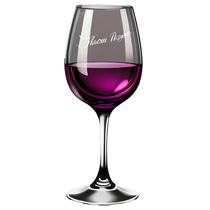 Crystal Wine Glass Png Mjc