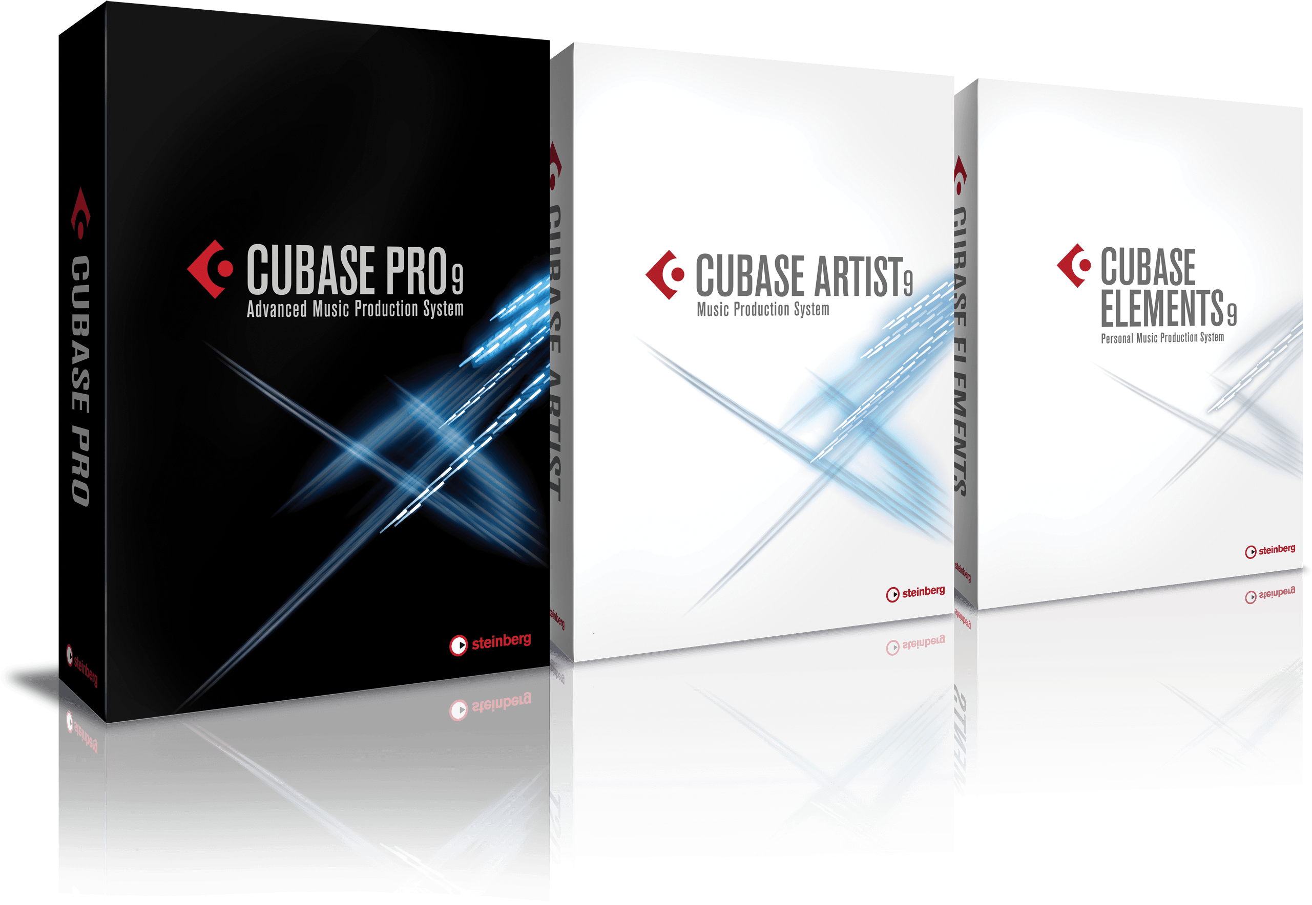 Cubase Software Boxes