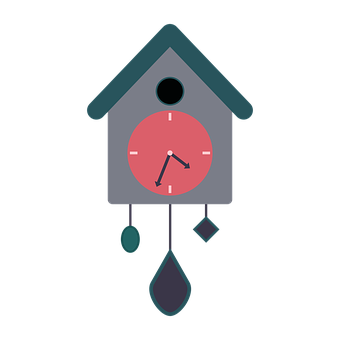 Cuckoo Clock Vector Illustration