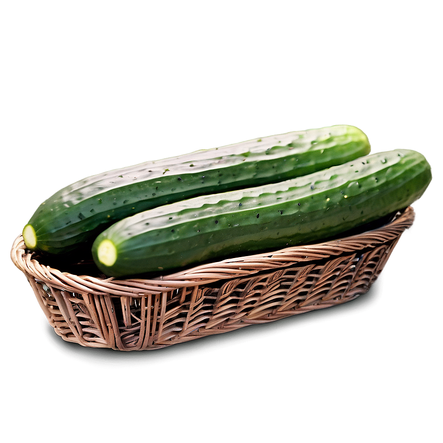 Cucumber In Basket Png 05242024