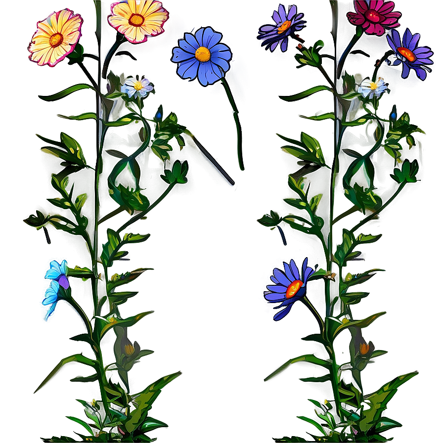 Cultivated Wildflower Patch Png 06202024