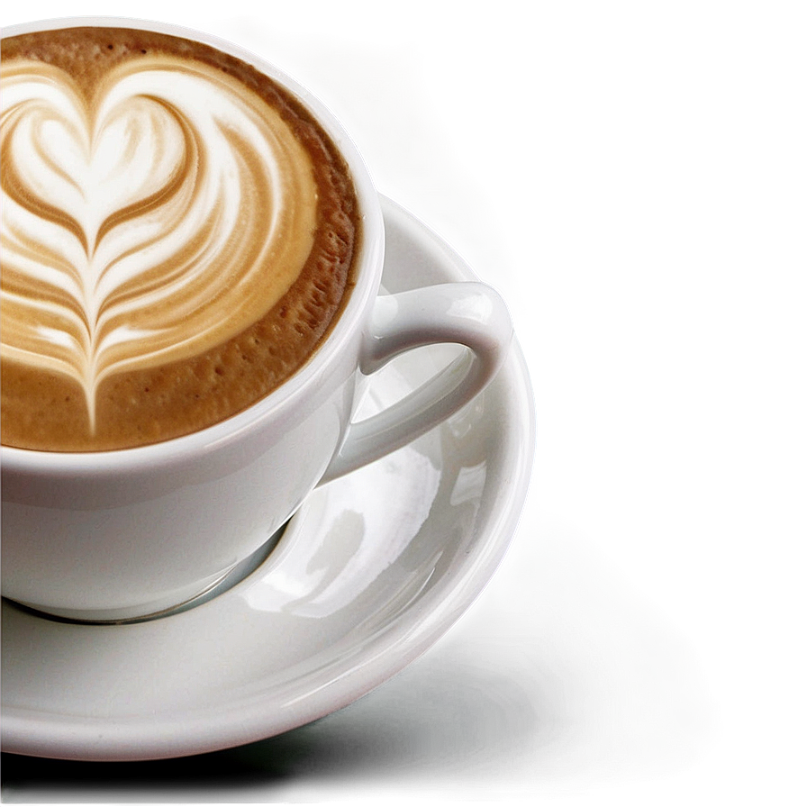 Cup Of Latte Art Png 17