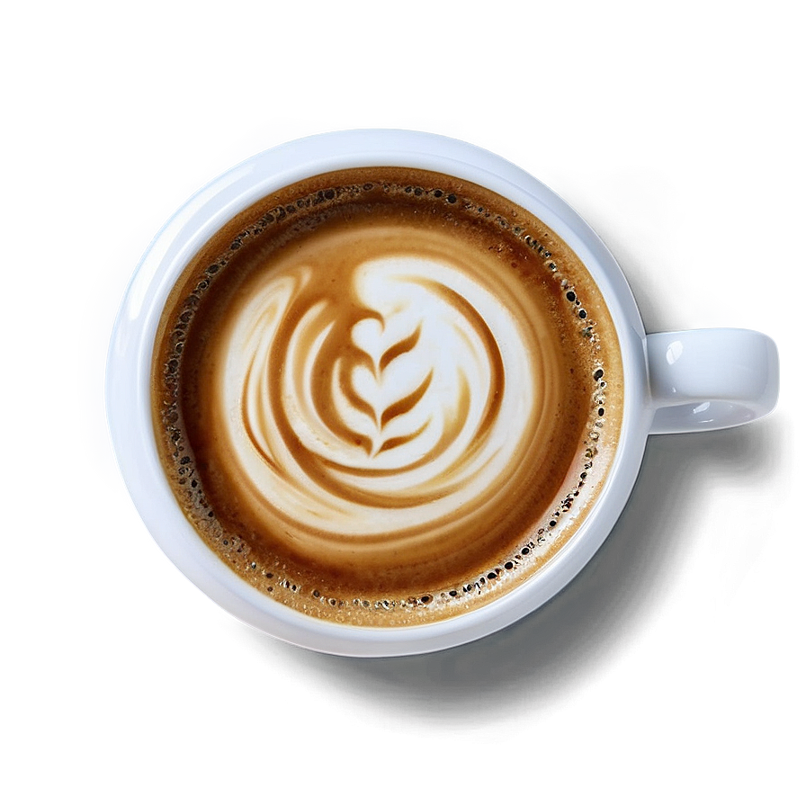 Cup Of Latte Art Png Vwx21