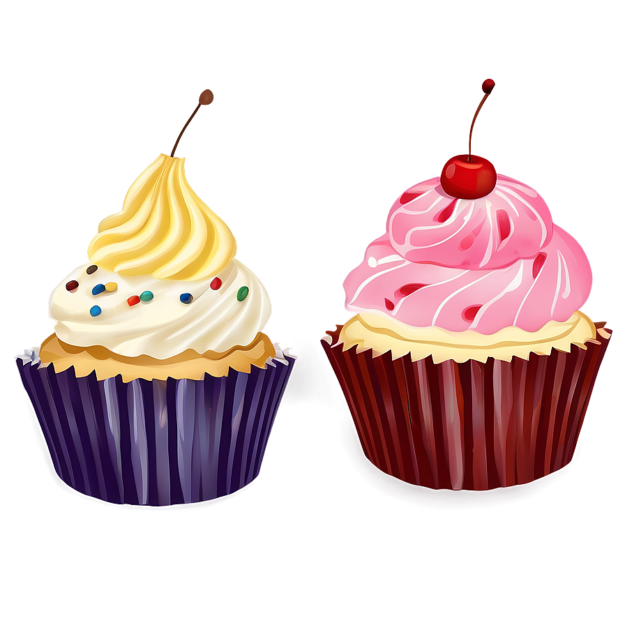 Cupcake Illustration Png Iis