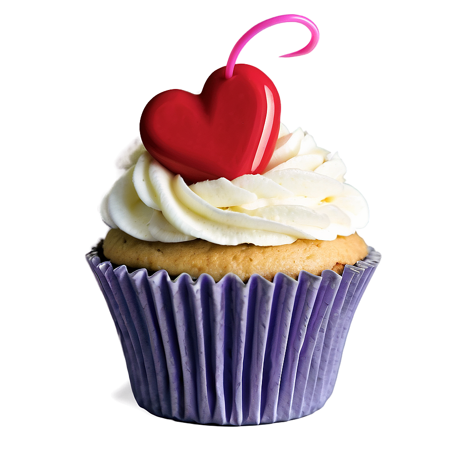 Cupcake With Heart Png 71