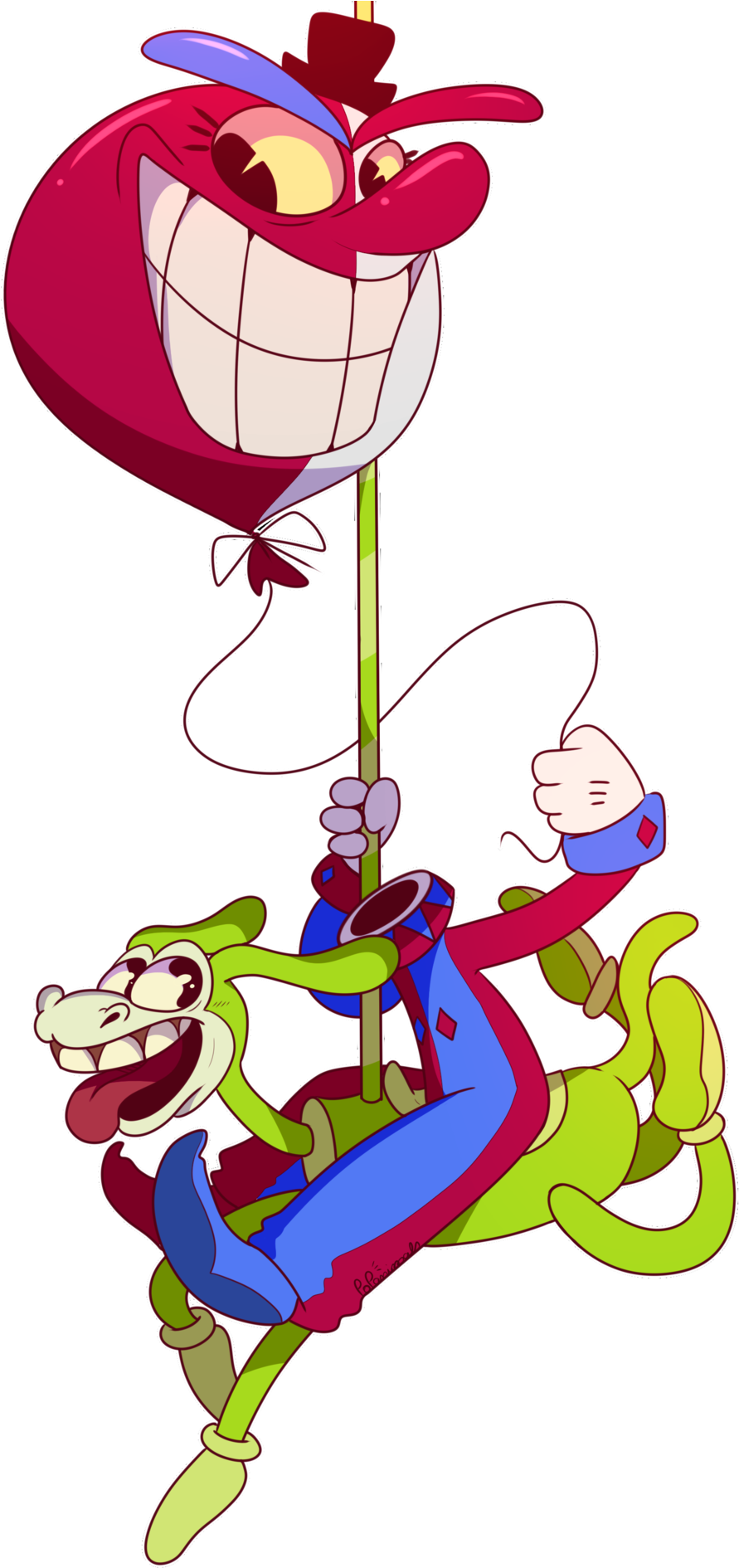 Cuphead Bosses Ribbyand Croaks