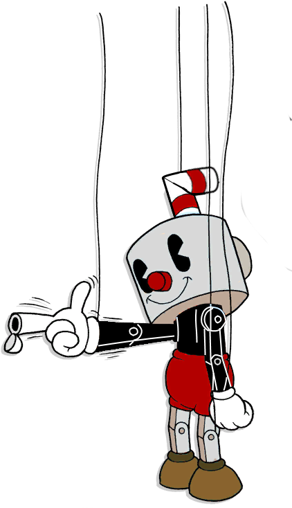 Cuphead Character Pose