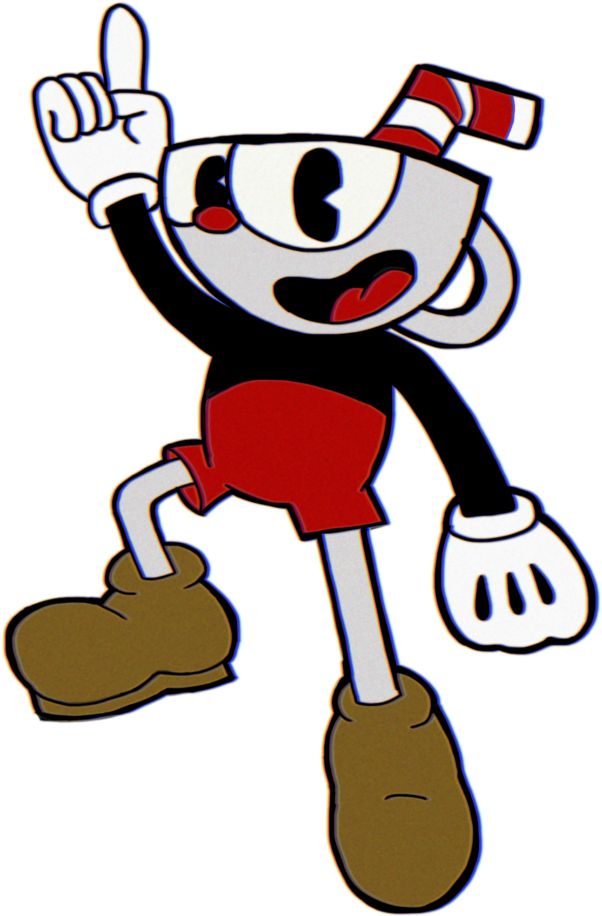 Cuphead Character Pose