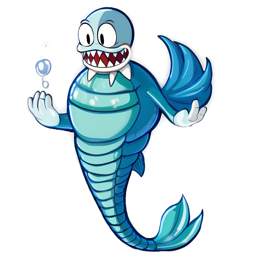 Cuphead Mermaid Boss Png 55