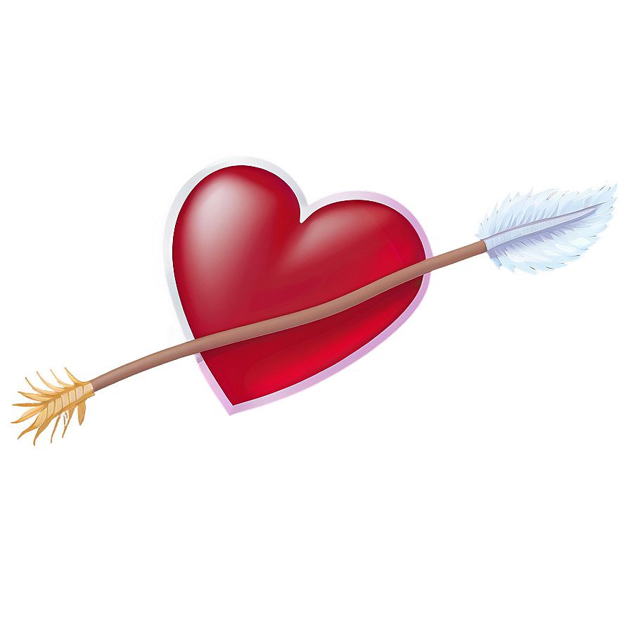 Cupid's Arrow Transparent Background Png 06212024