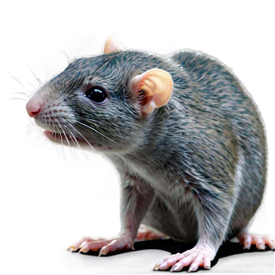 Curious Cute Rat Png 06252024