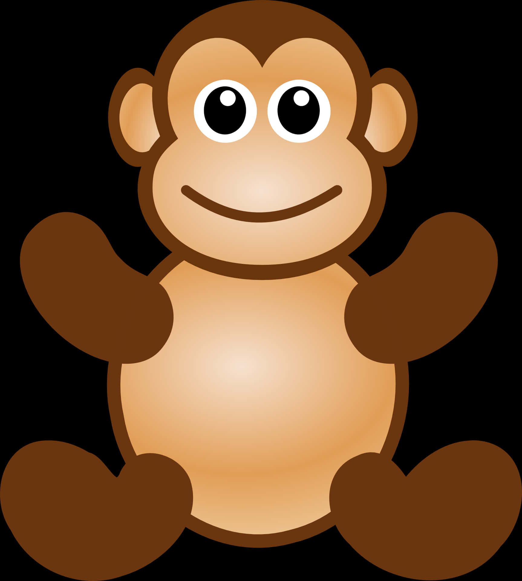 Curious George Cartoon Monkey