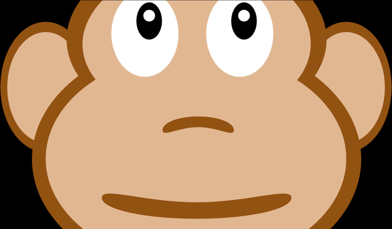 Curious George Face Graphic