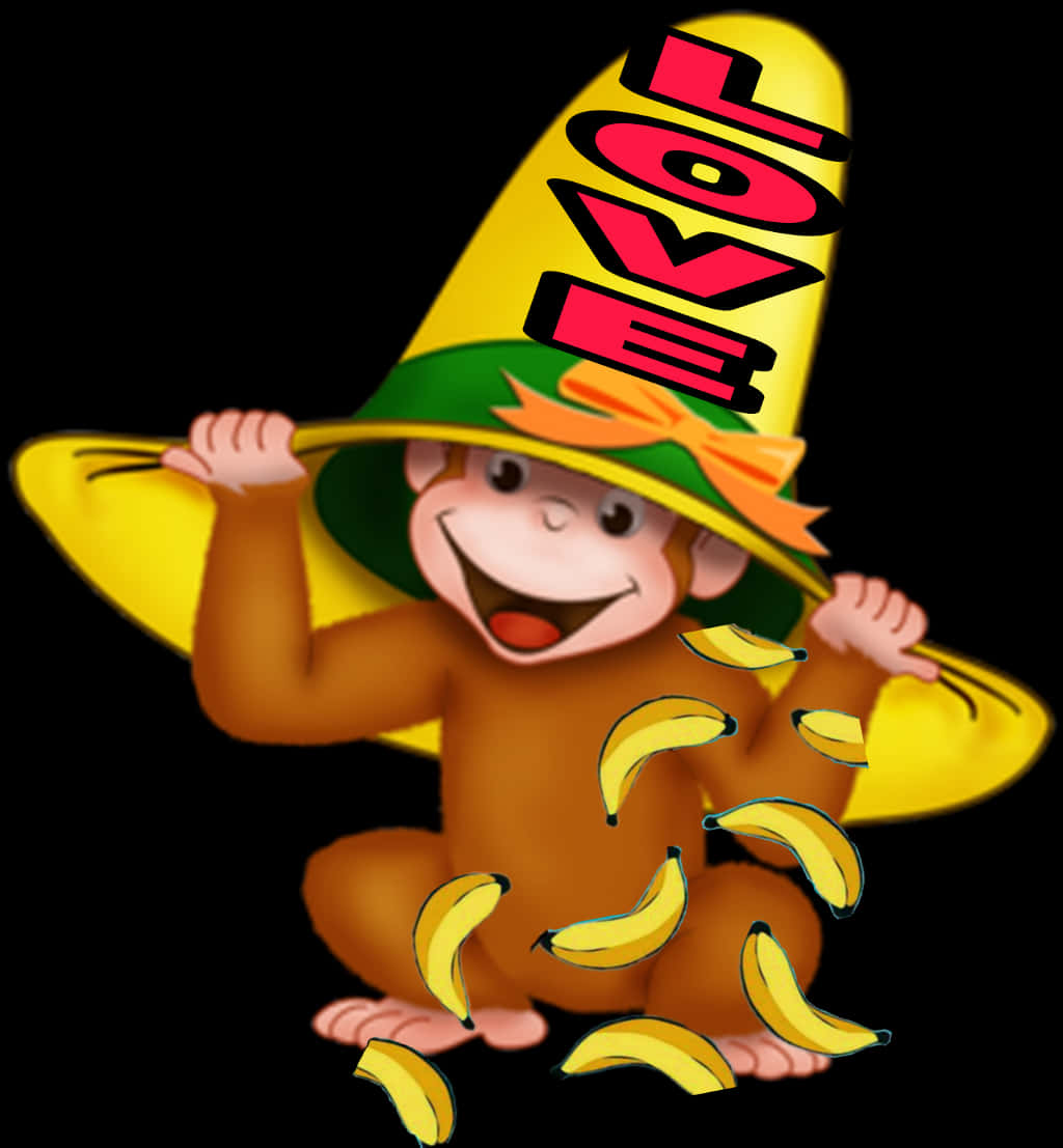 Curious George Fiesta Hat Bananas