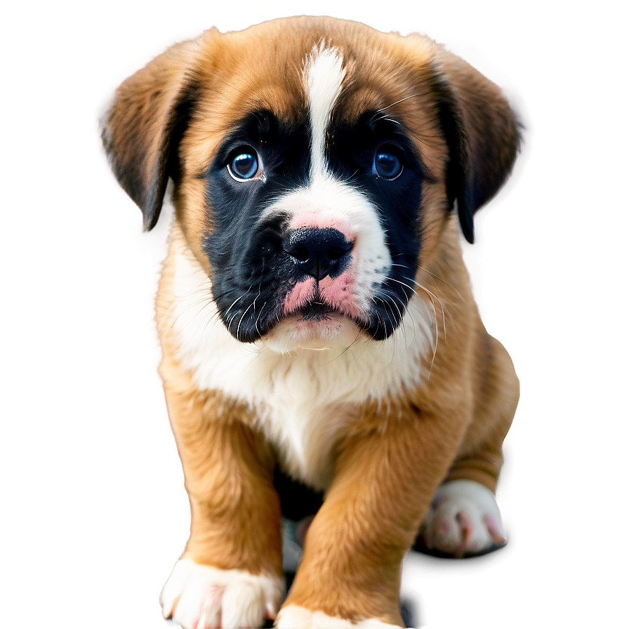 Curious St Bernard Puppy Eyes Png Upy