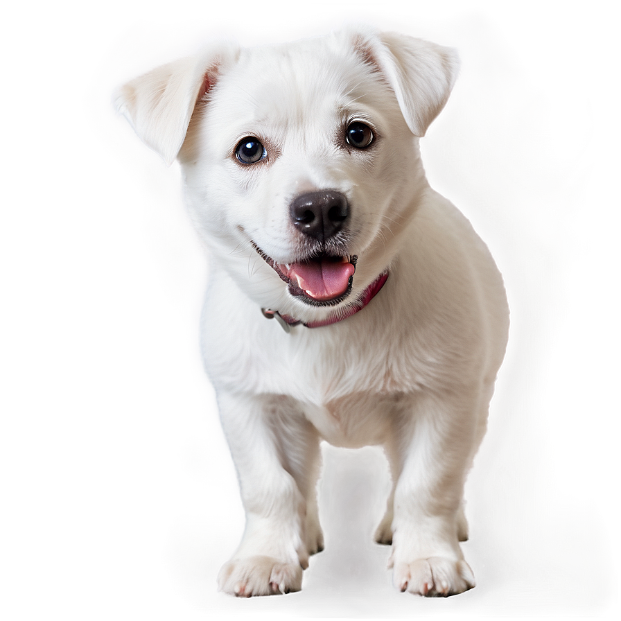 Curious White Dog Png 88